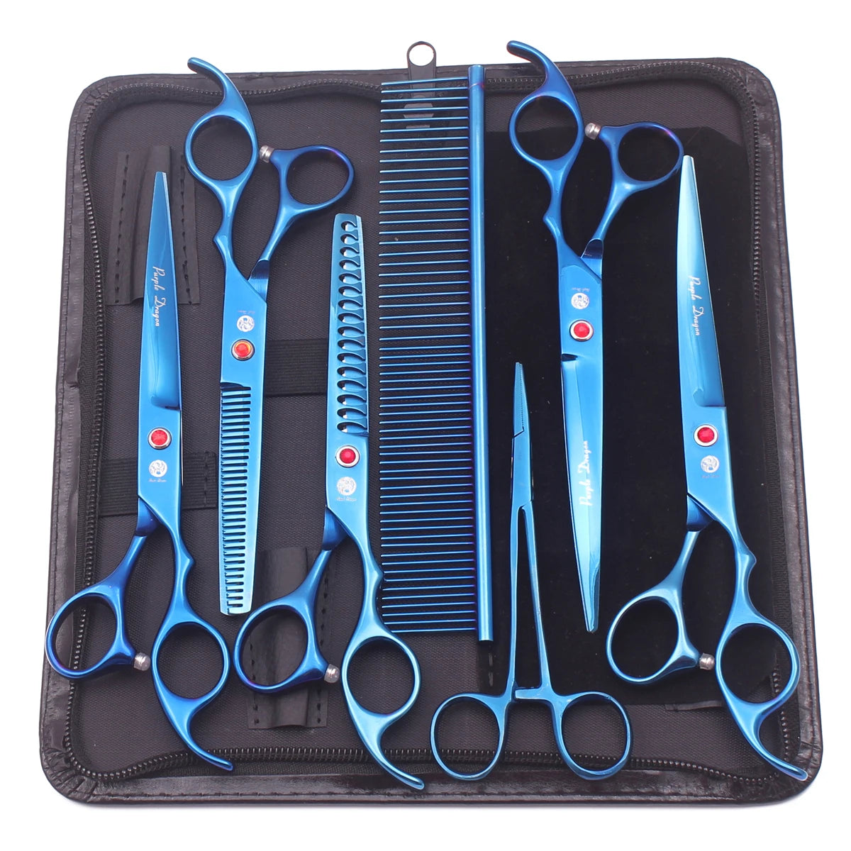 Purple Dragon 7” Japanese Steel Grooming Shears