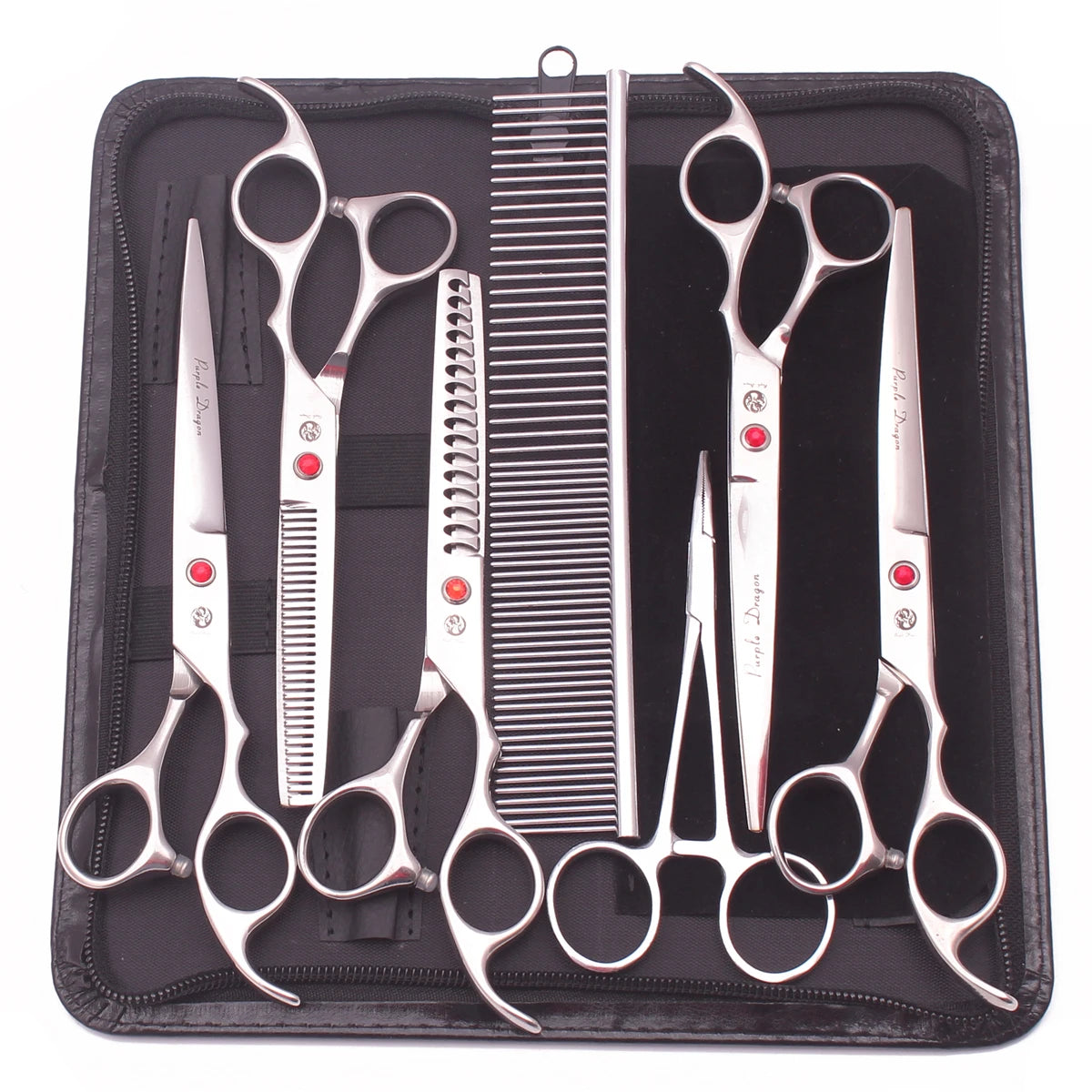 Purple Dragon 7” Japanese Steel Grooming Shears