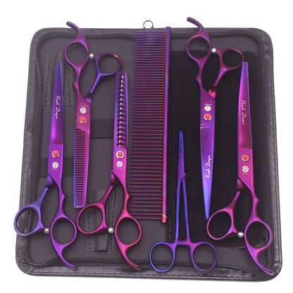 Purple Dragon 7” Japanese Steel Grooming Shears